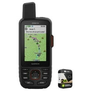 Garmin 010-02088-01 GPSMAP 66i GPS Handheld and Satellite Communicator Bundle with 2 Year Extended