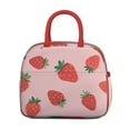 thumbnail image 2 of Lunch Bag Lunch Box for Women Men,Strawberry (28)-new_33 Cooler Bag Small Leakproof Cute Lunch Cooler with for Student Bento Bag, 2 of 7