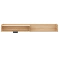 thumbnail image 5 of Nexera Slim Wall-Mounted Tv Stand Fits Tv's up to 72" with Storage Cabinet, Natural Blonde Oak, 5 of 9