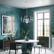 Livex Lighting Williamsburgh Chandelier in White