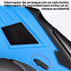thumbnail image 5 of Máquina Cortadora De Cartón Para Cortar Plásticos Eléctrica Azul con negro, 5 of 5