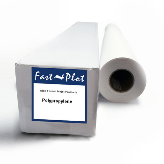FastPlot Polypropylene Banner 8 mil WP 50" x100FT 