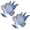 Blue, variant on Jiibva 2Pcs/Set Koi Carp Hair Clips Elegant Hanfu Hair Clips Retro Side Clips Princess Barrettes Bridal Hair Accessories for Women