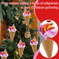 thumbnail image 5 of Ice Cream Christmas Ornaments, Fun Frozen Treat Christmas Tree Decorations for Holiday Display, Christmas Decorations Indoor, Whimsical Party Decor, 5 of 6