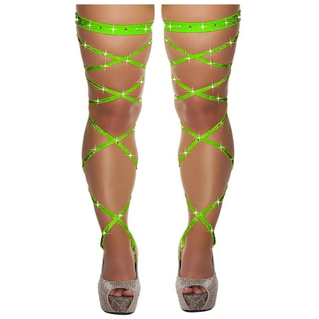 

Stockings For Women Hot Diamond Strap Sexy Temptation Multicolor Hollow Cross Girls Stockings