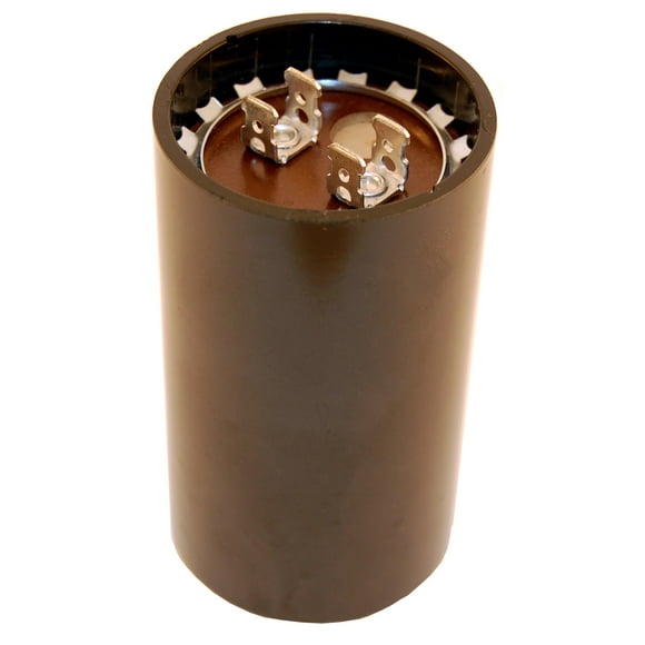 NTE Electronics MSC125V540 Series MSC Motor Start AC Electrolytic Capacitor, Two 0.250" Quick Connect Terminals, 540-648 µF Capacitance, 110/125V