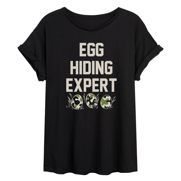 Instant Message - Egg Hiding Expert Relaxed Fit T-Shirt