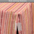 thumbnail image 4 of Grunge Dog Crate Cover, Abstract Vertical Stripes in Murky Pastel Tones Geometric Lines Retro, Easy to Use Pet Kennel Cover Small Dogs Puppies Kittens, 7 Sizes, Salmon Pale Orange Pink, by Ambesonne, 4 of 6