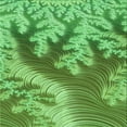 thumbnail image 1 of Ahgly Company Machine Washable Indoor Square Transitional Green Area Rugs, 4' Square, 1 of 7