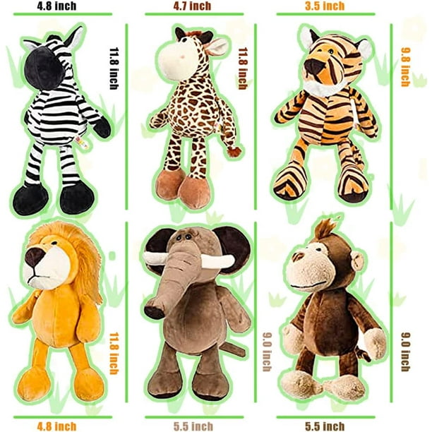 Animal safari stuffed animals sale