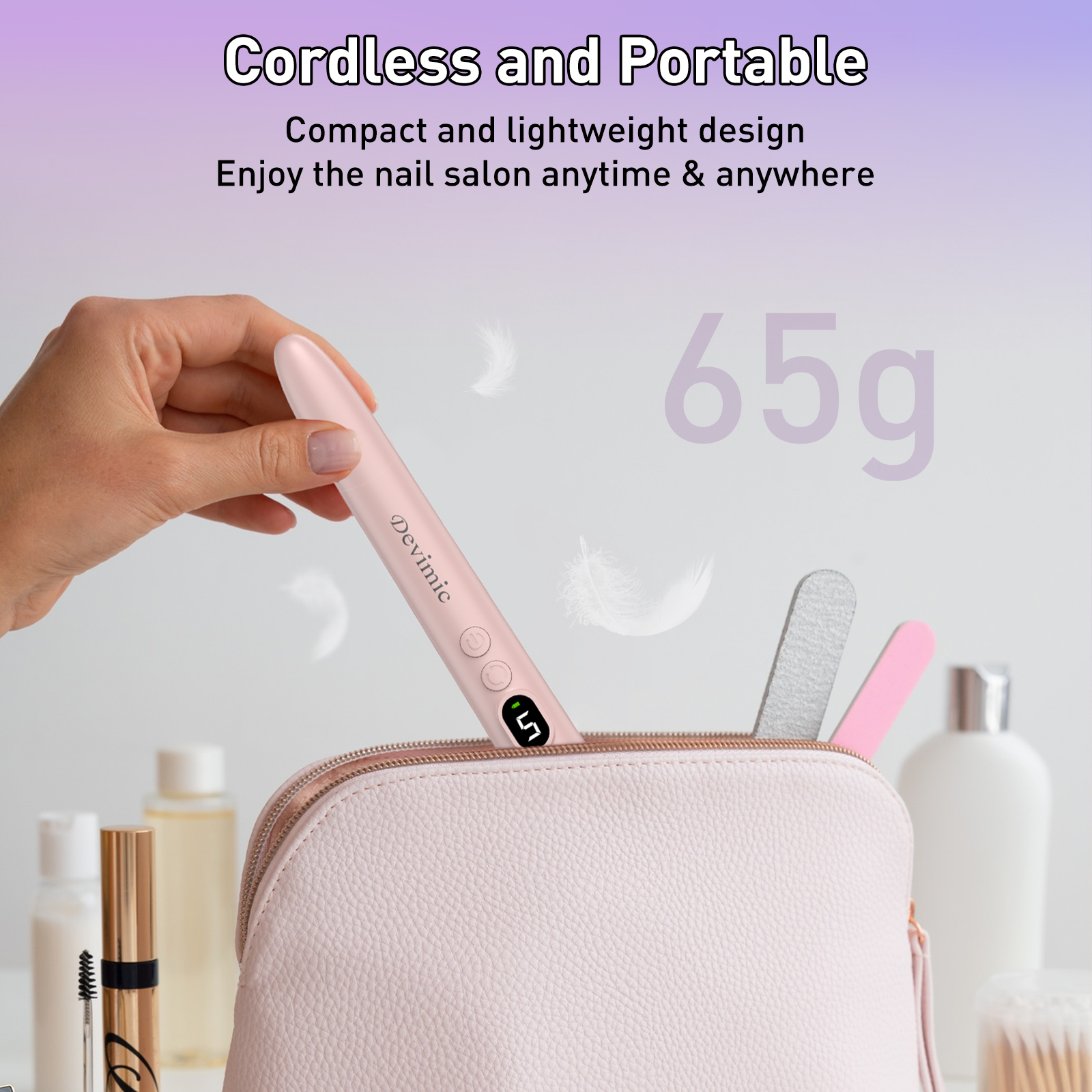 Devimic Electric Nail Drill Kit - Cordless photo 7