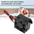thumbnail image 4 of PTC Fan Heater, 110V PTC Heater With Fan Temperature Insulation Mini With Fan For Air Conditioners For Heaters, 4 of 8