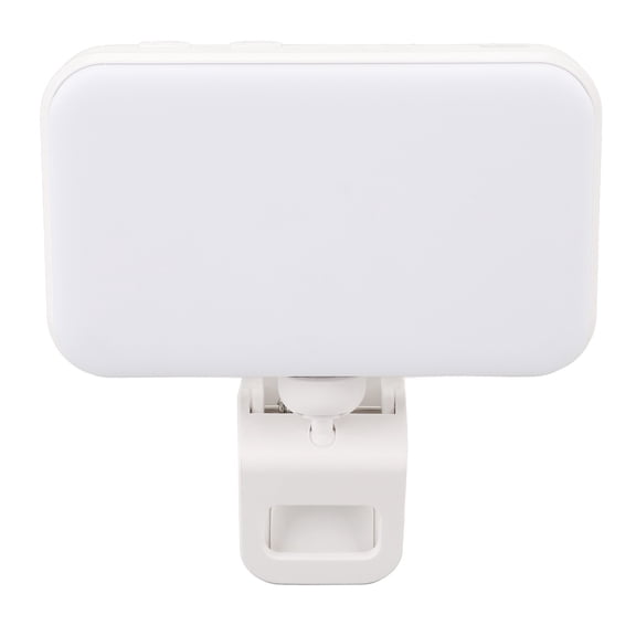 Dimmable LED Selfie Light Clip On Camera Video Light Rechargeable Portable Photography Lighting 2800K-5600K Pocket Mini Light for Phone Live Streaming Makeup Vlog
