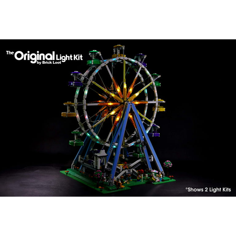 Lighting for Your Lego Ferris Wheel Lighting Set 10247 (LEGO set included) - Walmart.com