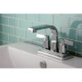 thumbnail image 4 of Kingston Brass KB8461NDL NuvoFusion 4-Inch Centerset Bathroom Faucet, Polished Chrome, 4 of 5