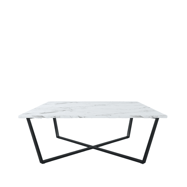 Mesa de Centro GDE TUUKUL Cubierta Marmol Carrara Muju Mesa de Centro GDE TUUKUL Cubierta Marmol Carrara