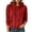 #299-Red, variant on Warop Women's Oversized Hoodies Knitted Sweatshirt Long-Sleeve Drawstring Pullover with Pockets Fall Winter Clothes