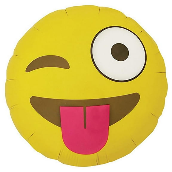 LOONBALLOON Emoji Balloons, 18″ EMOJI WINKING