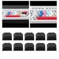 thumbnail image 4 of 10PCS 1U Set de Teclas Transparentes PBT PC Gaming Keyboard para Switches Negro Macarena Teclas de teclado, 4 of 8