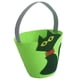 thumbnail image 5 of Bolsas de dulces de Halloween con asa para regalos de fiesta infantiles Verde, 5 of 6