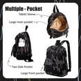 thumbnail image 4 of BUTIED 16.5'' Corduroy Schoolbag for 4-13 Women, Cute Books Bag, Lightweight Backpack Perfect Birthday Gift, 4 of 6
