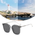 thumbnail image 4 of Versión coreana retro de gafas delgadas anti-ultravioleta, hechas de plástico, metal y PC, 4 of 5