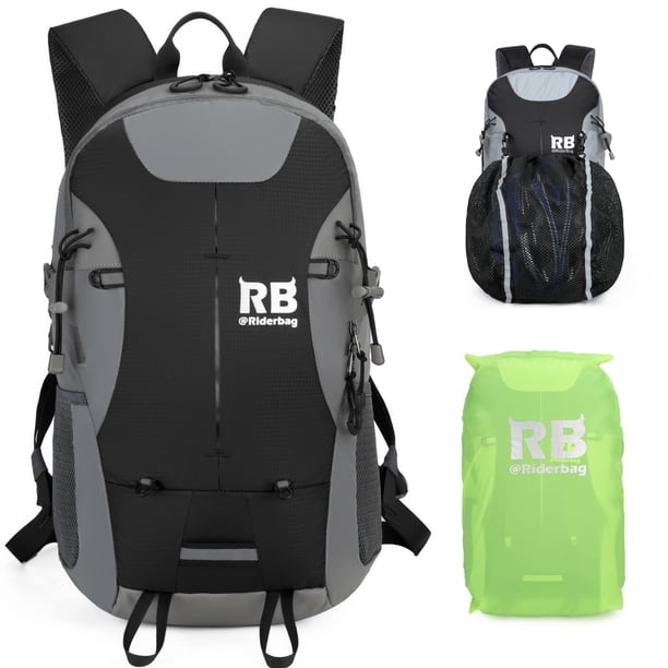 Mochila Riderbag reflectante ligera de 35 litros para motocicleta