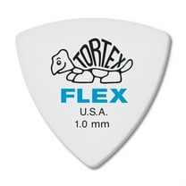 Dunlop 456 Tortex Flex Triangle Guitar Picks - 12 Pack - 1.0mm