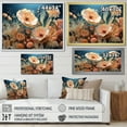 thumbnail image 4 of Designart "Soft Orange Cuttlefish And Anemone Reef" Coastal Coral Under Water Canvas Wall Art, 4 of 7