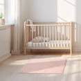 thumbnail image 2 of Mainstays Rabbit Faux Fur Accent Area Rug, Light Pink, 30 in x 45 in, for Bedroom, Living Room, Dining Room., 2 of 5