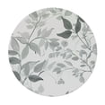 thumbnail image 2 of ARISTURING Leaf Tablecloth Round Rustic Spring Summer Watercolor Leaves Table Cloth Waterproof Fabric Farmhouse Decorations for Spring Home Kitchen Dining Party White, 2 of 7