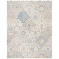 thumbnail image 5 of SAFAVIEH Glamour Charmaine Floral Wool Runner Rug, Grey/Blue, 2'3" x 8', 5 of 9