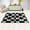 Ethnic-Style Patterns, variant on Carpets For Living Room Bedroom Ultra Soft Comfy Thickened Memory-Foam Indoor Carpets 2 Size Aviliable Gradually Deepening Colors