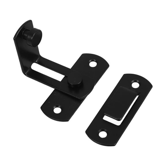 1 Set Barn Door Lock for Privacy Hook Latch Sliding Door Buckle Lock for Barn Garden Bathroom Garage Outdoor Window Doors