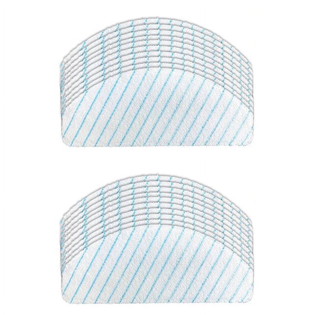 Paquete de 120 almohadillas de trapeador desechables para accesorios de aspiradora robot Ozmo T8 T9