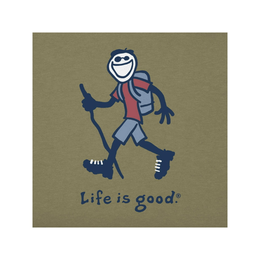 Life Is Good Life is Good Men's Hiking Jake Short Sleeve Vintage