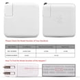 thumbnail image 4 of MacBook Silicone Power Adapter Cover Case for Apple MacBook Pro 16 inch 2021(A2485), White, 4 of 7
