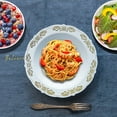 thumbnail image 2 of Balsa Circle 10 Pieces 12 oz White Plastic Bowls Gold Trim Disposable Event Tableware, 2 of 6