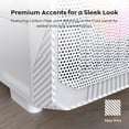 thumbnail image 3 of Funda para PC Montech X5- ATX Mid-Tower con alto flujo de aire, color blanco, 3 of 8