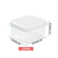 thumbnail image 1 of Agiferg Food Grade Refrigerator Frozen Meat Food Preservation Box Refrigerator Storage Box Refrigeration Box Meat Freezing Box, 1 of 8