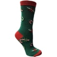 thumbnail image 3 of Yacht & Smith Womens Christmas Socks, Novelty Holiday Socks, Fun Colorful Festive, Crew, Slipper Socks, 9-11, 3 of 7