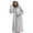 Grey, variant on Women's Lightweight Zip Up Hooded Jacket for Daily Spring and Fall Outdoor Windbreaker Style with Casual Comfort Watermelon Red XXXL