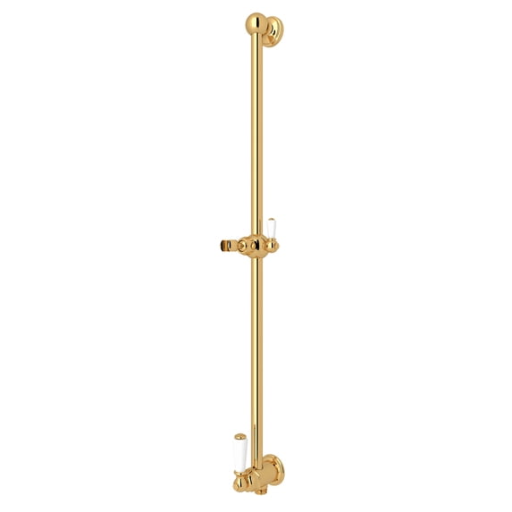Rohl U5535 24" Perrin and Rowe Shower Bar, Available in Various Colors