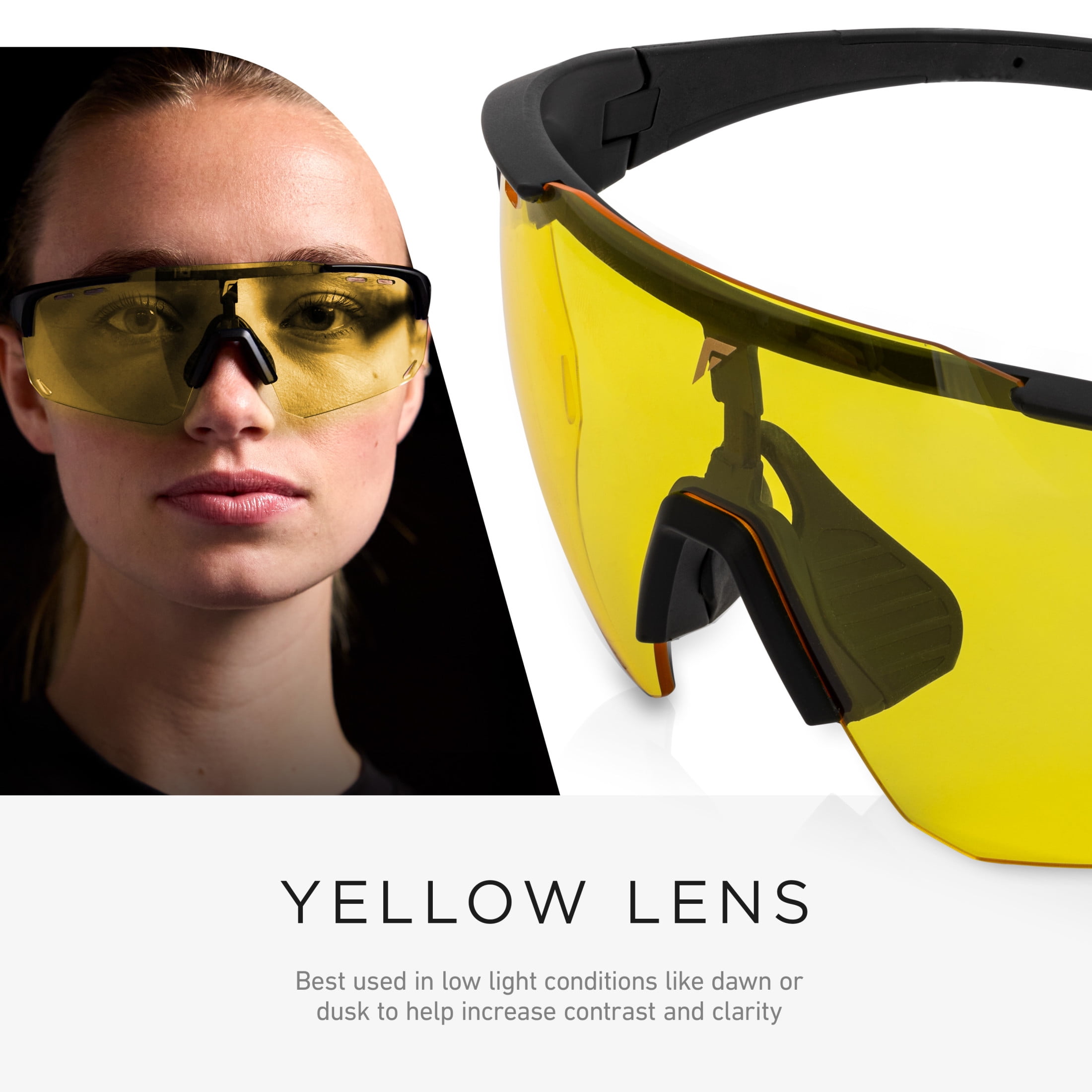 Franklin Sports Pickleball Sunglasses - Sport Glasses with (5) Lenses Included for Eye Protection - Pickleball Protective Eyewear Kit for Sun Glare + All Weather Conditions - Indoor + Outdoor Goggles