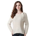 thumbnail image 3 of Richie House Women's Classic Pullover Sweater RH2053-B-XS, 3 of 6