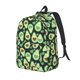 thumbnail image 1 of Disketp Avocado Heart Mochila de Lona Estampada, Mochila Escolar de Viaje Ligera para Estudiantes y Portátil-Small, 1 of 5