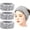 Gray, variant on 3 Pack Soft Spa Headbands for Women, Terry Cloth Makeup Hair Bands for Face Washing, Skincare, Mask, Shower and Sports