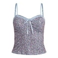thumbnail image 5 of No Boundaries Lace Trim Corset Top, Women's, 5 of 5