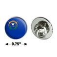 thumbnail image 4 of Nevada State Flag Metal 0.75" Lapel Hat Pin Tie Tack Pinback, 4 of 5
