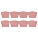 thumbnail image 3 of Injueey Manteles Individuales de redonda de 4 piezas Mantel Individual resistente a las manchas en forma de cuña Toallita resistente al calor Rojo 2Conjunto, 3 of 6